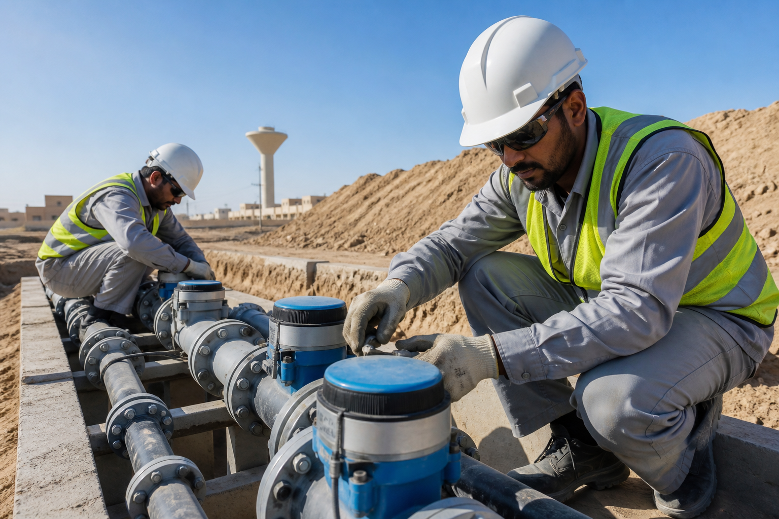 Electronic Flow Meter system