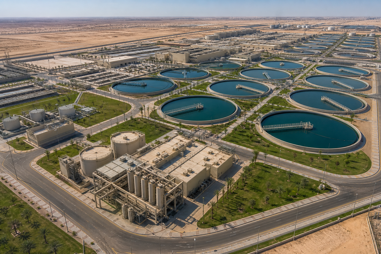 Upgrading of Sewage Treatment Plant at Al Kharj Road