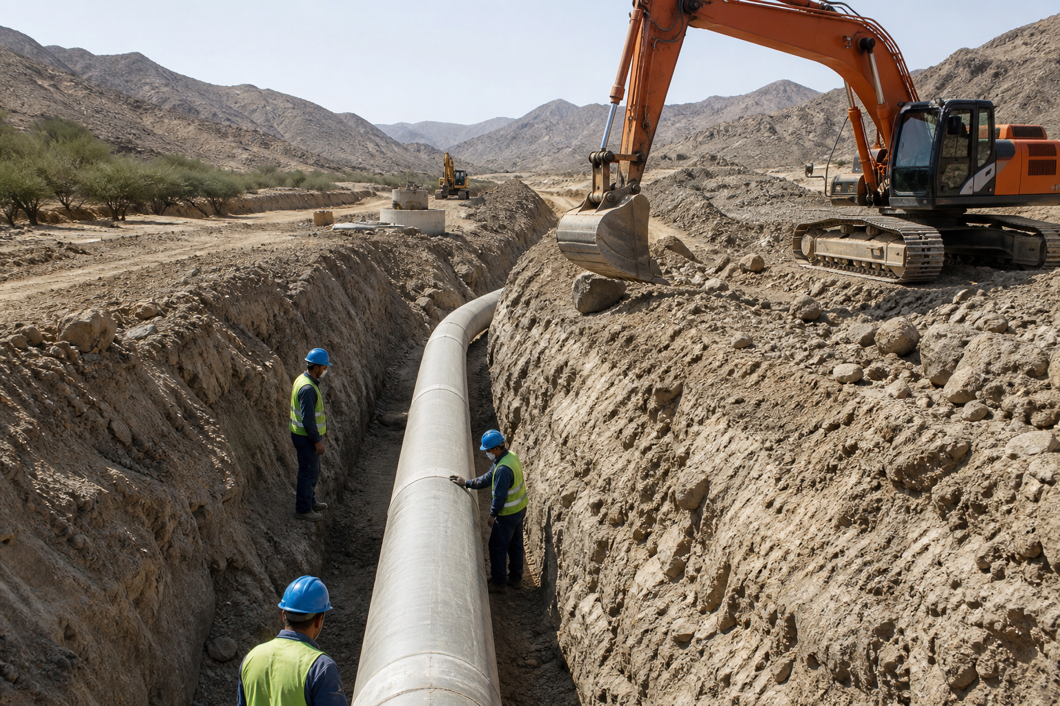 Water & Sewage Projects in Bida Province