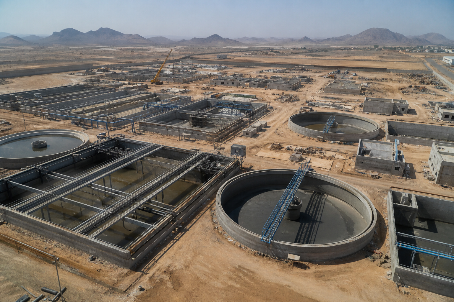 Sewage Treatment  Plant in Hail City - Phase III