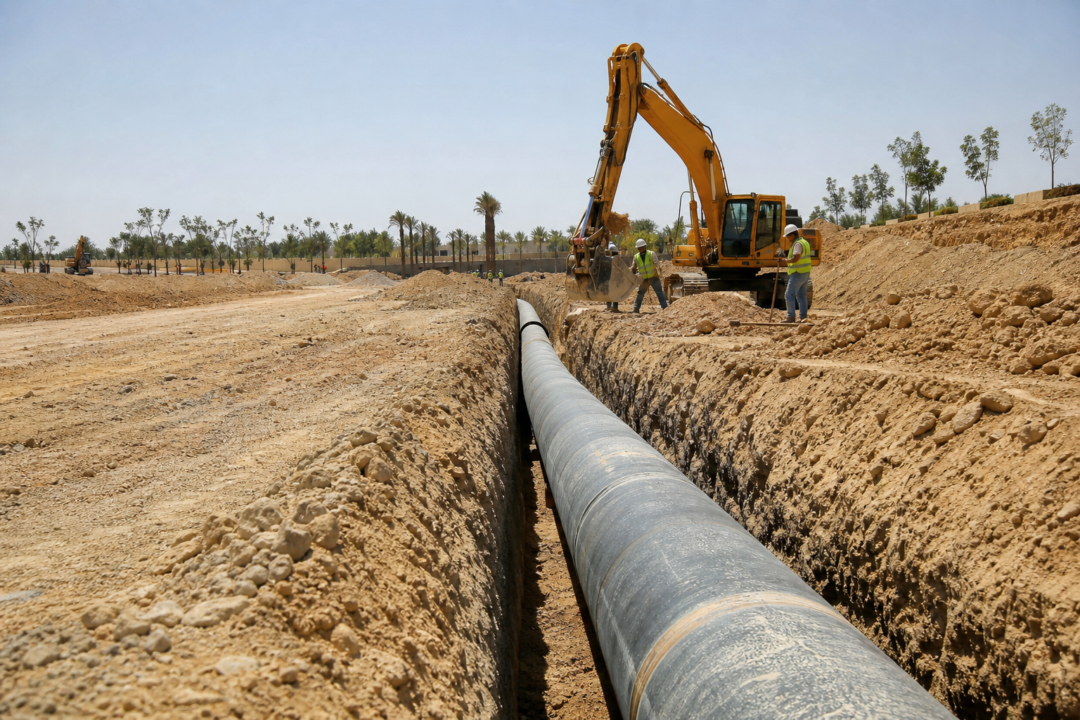 King Abdullah Gardens Transmission Line